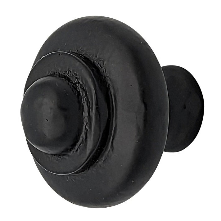 1 1/4 Inch Solid Iron Round Beveled Button Cabinet & Furniture Knob COPPER MOUNTAIN HARDWARE