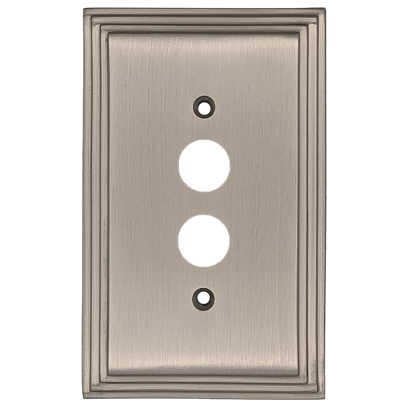 Kingston Classic Stepped Wall Plate (Satin Nickel)