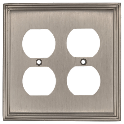 Kingston Classic Stepped Wall Plate (Satin Nickel)