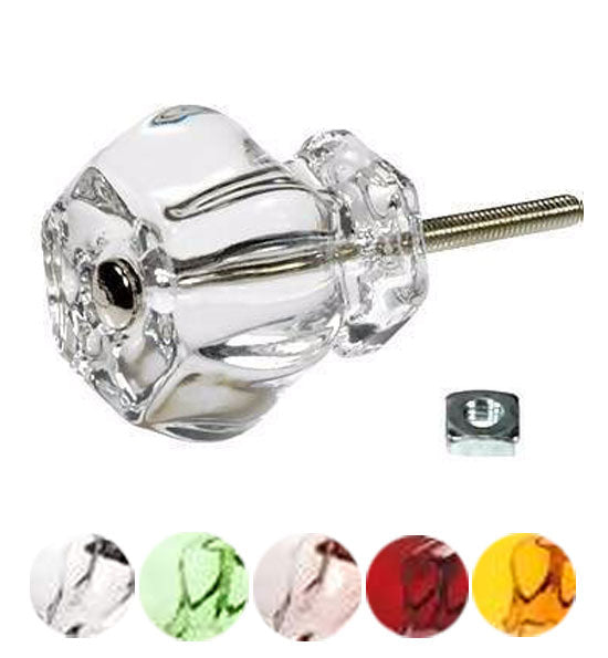 COPPER MOUNTAIN HARDWARE Authentic Depression Glass Cabinet or Furniture Knobs - Several Colors