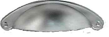 2 1/2 Inch Stainless Steel Old World Style Cup Pull (2 1/2 Inch c-c) COPPER MOUNTAIN HARDWARE