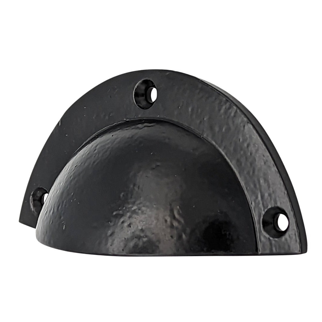 3 3/4 Inch Solid Iron Traditional Cup Pull COPPER MOUNTAIN HARDWARE