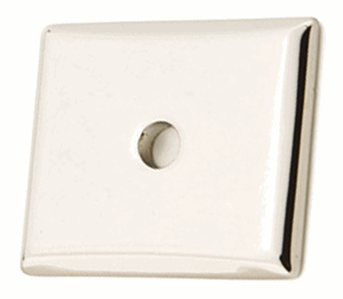 1 1/4 Inch Solid Brass Neos Back Plate For Knob Polished Nickel Finish
