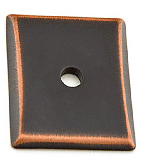 1 1/4 Inch Solid Brass Neos Back Plate For Knob (Oil Rubbed Bronze)