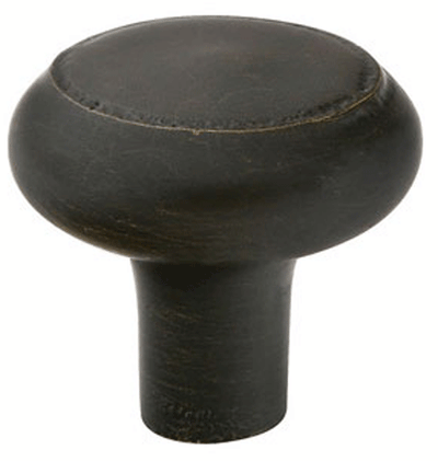 Emtek 1 3/4 Inch Sandcast Bronze Barn Knob (Oil Rubbed Bronze)