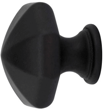1 3/4 Inch Tuscany Bronze Octagon Knob (Flat Black)