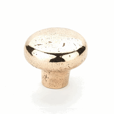 1 5/8 Inch Artifax Round Knob (Natural Bronze Finish)