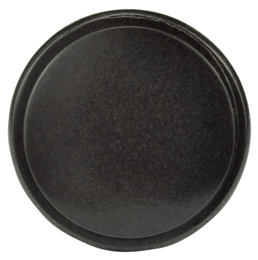 1 Inch Brass Flat Top Cabinet Knob (Oil Rubbed Bronze Finish)