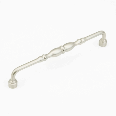 12 7/8 Inch (12 Inch c-c) Colonial Pull (Brushed Nickel Finish)