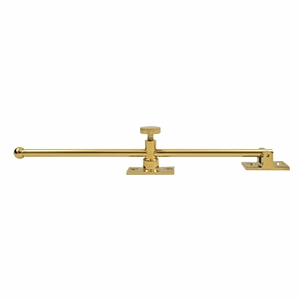 12 Inch Solid Brass Heavy Duty Casement Stay Adjuster (PVD Finish)