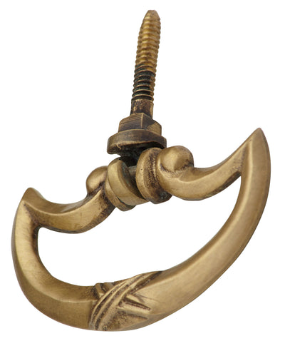 2 1/2 Inch Cabinet Pull (Antique Brass Finish)