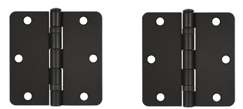 3 1/2 Inch x 3 1/2 Inch Ball Bearing Steel Hinge (Oil Rubbed Bronze Finish)