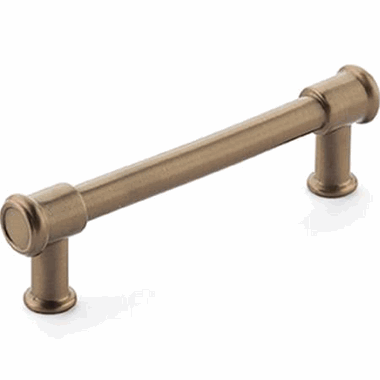 4 1/2 Inch (3 3/4 Inch c-c) Steamworks Cabinet Pull (Brushed Bronze Finish)
