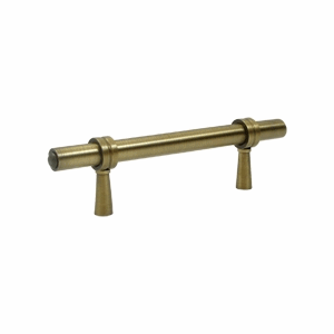 4 3/4 Inch Deltana Solid Brass Adjustable Pull (Antique Brass Finish)