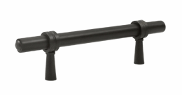 4 3/4 Inch Deltana Solid Brass Adjustable Pull (Oil Rubbed Bronze Finish)