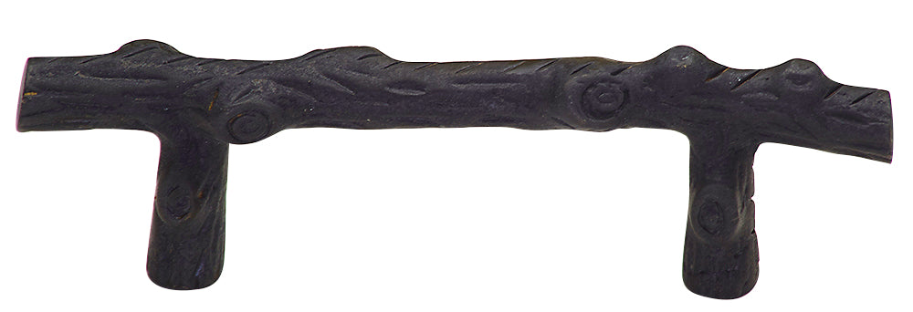 4 1/2 Inch Tree Branch Cabinet Pull (Oil Rubbed Bronze Finish)