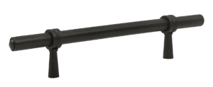 6 1/2 Inch Deltana Solid Brass Adjustable Pull (Oil Rubbed Bronze)