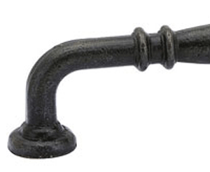 6 5/8 Inch (6 Inch c-c) Tuscany Bronze Ribbed Pull (Medium Bronze)
