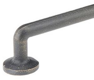 7 3/8 Inch (6 Inch c-c) Sandcast Bronze Rod Pull (Medium Bronze Finish)