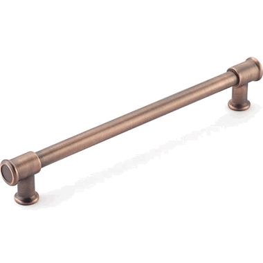 9 1/4 Inch (8 Inch c-c) Steamworks Cabinet Pull (Empire Bronze Finish) SCHAUB