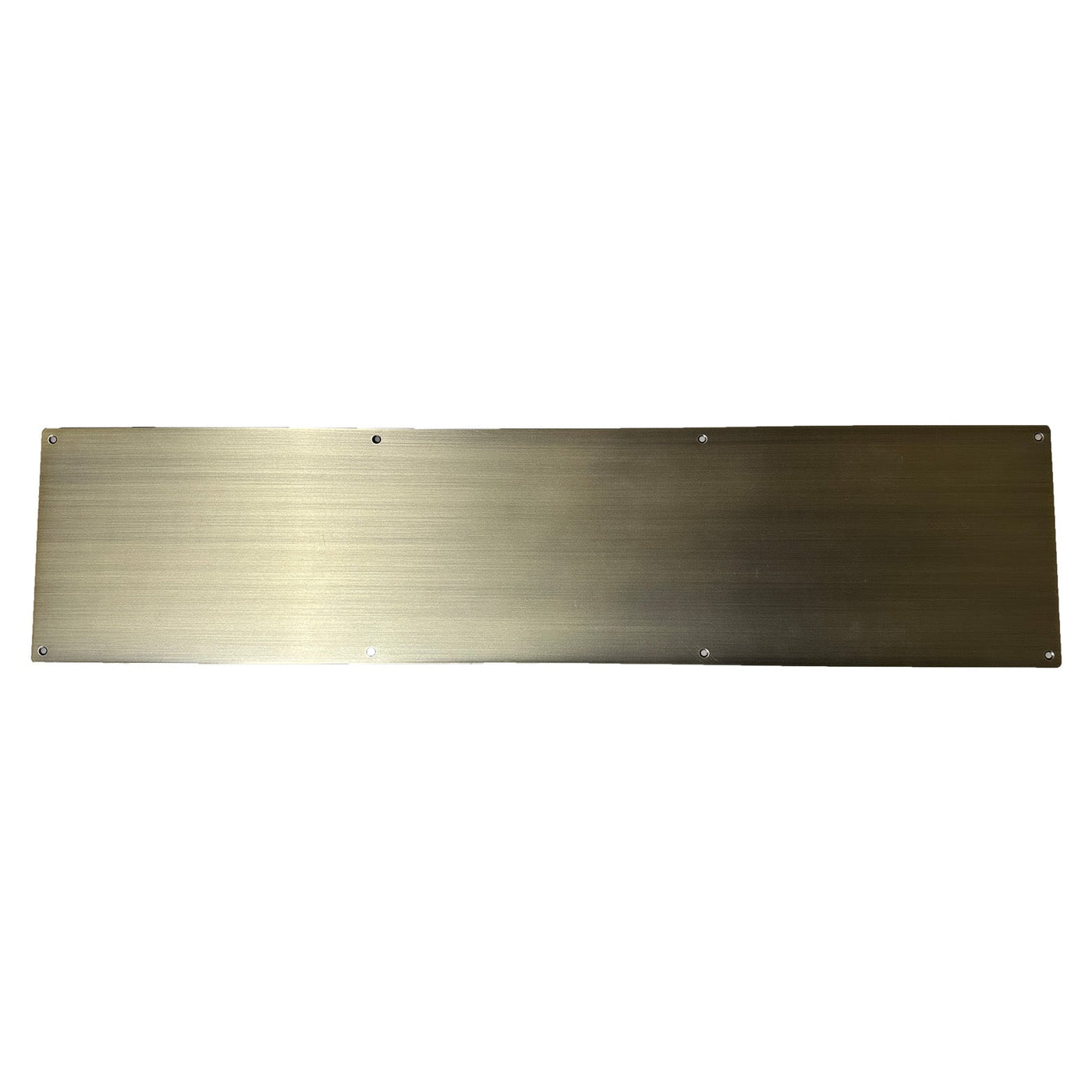 8 Inch x 34 Inch Stainless Steel Kick Plate (Antique Brass Finish)