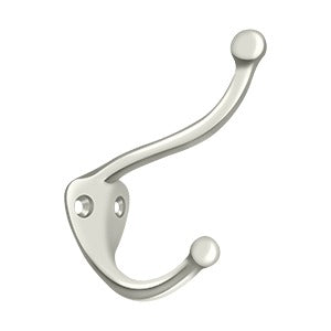 Single Coat & Hat Hook (Several Finishes Available)
