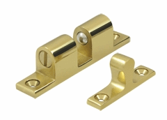2 1/4 Inch Deltana Ball Tension Catch (Polished Brass Finish)