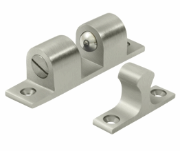 3 Inch Deltana Ball Tension Catch (Brushed Nickel Finish)