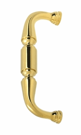 6 Inch Deltana Solid Brass Door Pull (Polished Brass)
