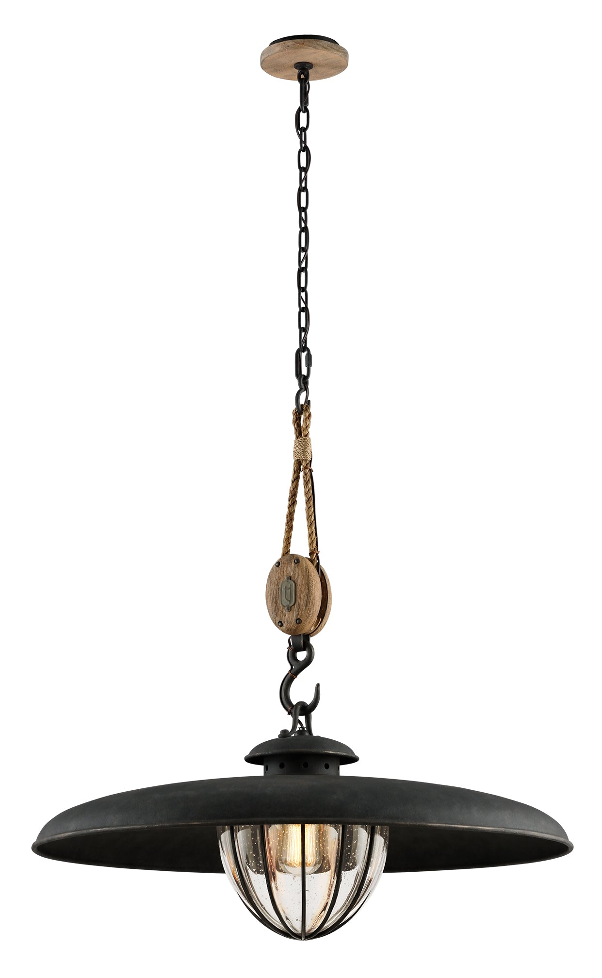 Murphy 1 Light Pendant With Shade Large