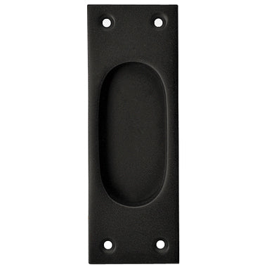 5 Inch Rectangular Traditional Solid Brass Pocket Door Pull or Window Sash Pull (Oil Rubbed Bronze Finish)