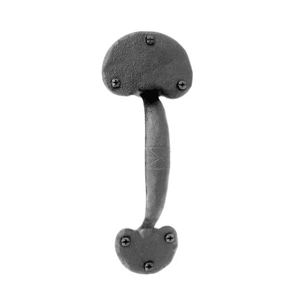 9 5/8 Inch Bean Shape Door Pull (Forged Iron)