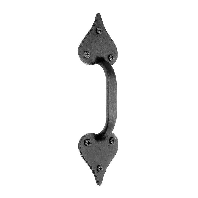 9 Inch Heart Shape Door Pull (Forged Iron)