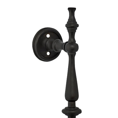 9 1/2 Inch Solid Brass Large Victorian Pull (Oil Rubbed Bronze Finish)
