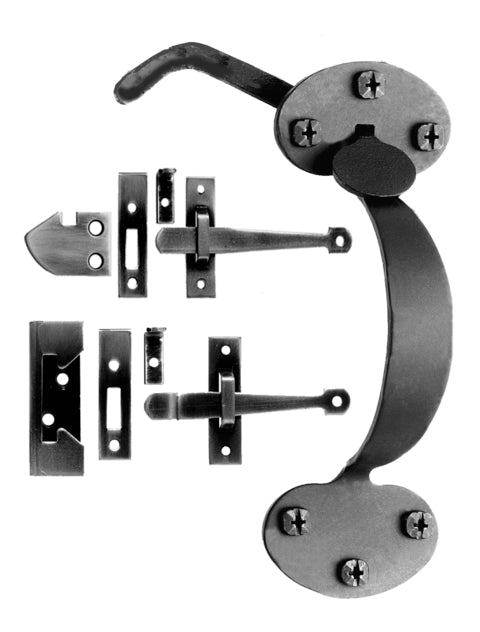 Early American Passage Rim Latch (In Swing or Out Swing Doors)