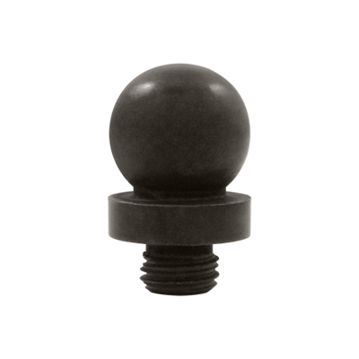 3/4 Inch Solid Brass Ball Tip Door Finial (Oil Rubbed Bronze Finish)