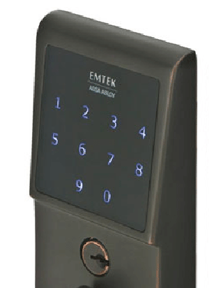 Emtek E3020 Door Hardware EMTouch Brass Keypad Deadbolt (Oil Rubbed Bronze Finish)