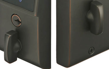 Emtek E3020 Door Hardware EMTouch Brass Keypad Deadbolt (Oil Rubbed Bronze Finish)