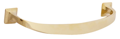 11 Inch Traditional Door Pull (Polished Brass Finish)