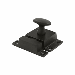 Deltana CL1532 1.2" x 1.8" Solid Brass Cabinet Lock Oil Rubbed Bronze
