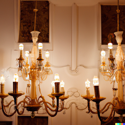 The Beauty of Vintage Chandeliers