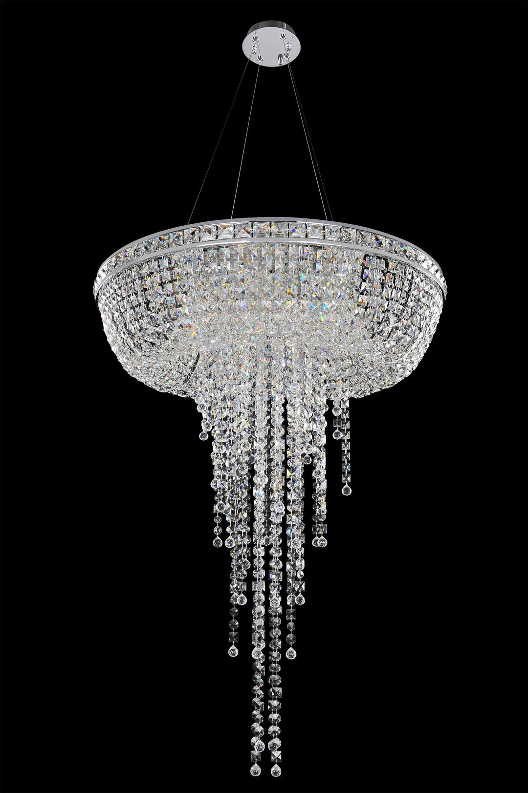 Cascata 32 Inch Convertible Pendant - Flush Mount Allegri