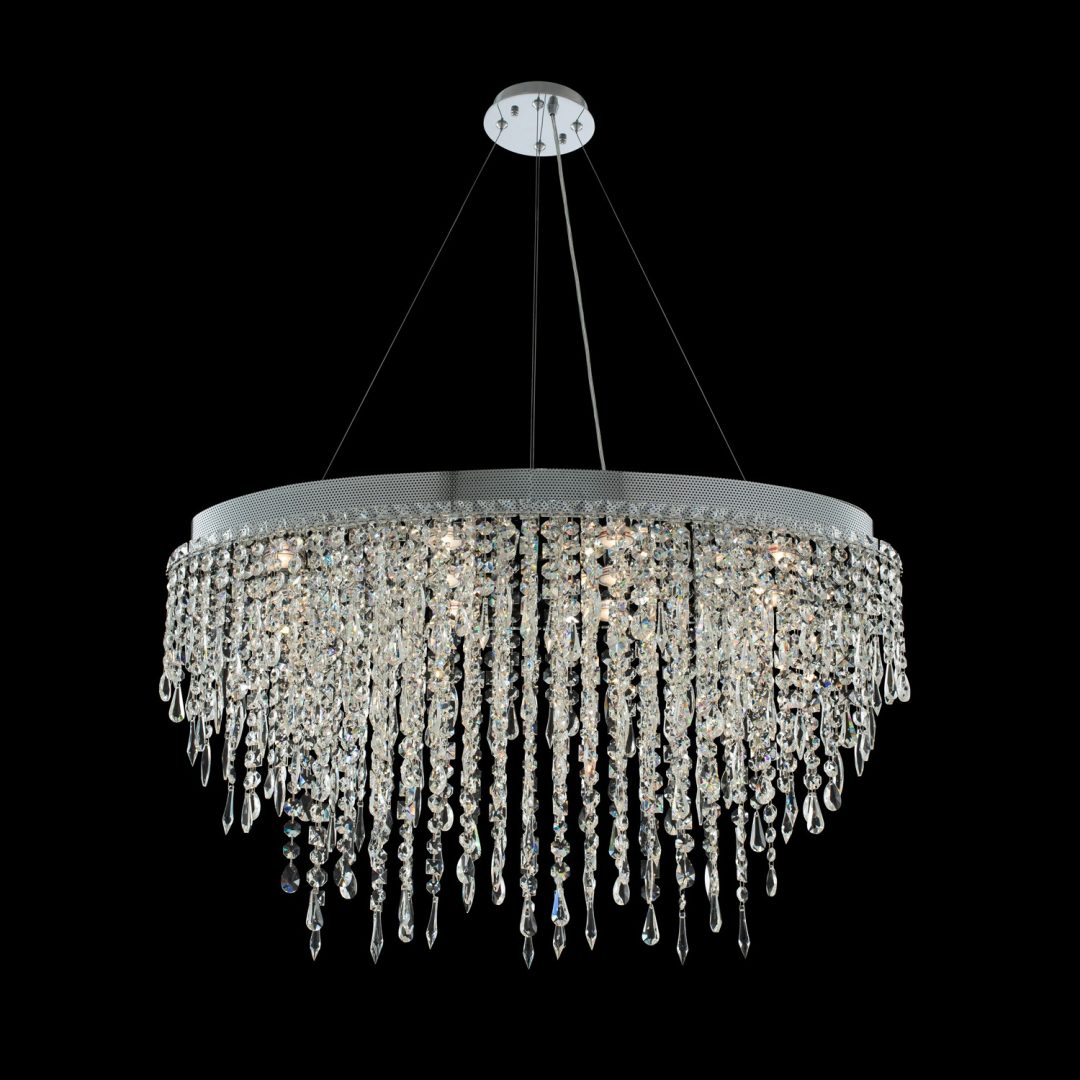 Allegri Tenuta 36 Inch Oval Convertible Pendant / Flush Mount