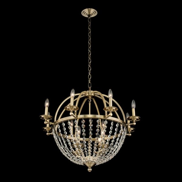 Allegri Pendolo 8 Arm Orb Chandelier (4+8 Light)