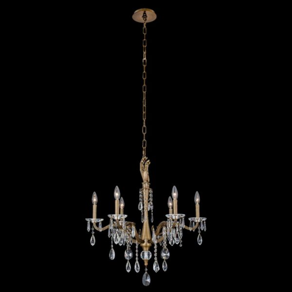 Venere 6 Light Chandelier Allegri