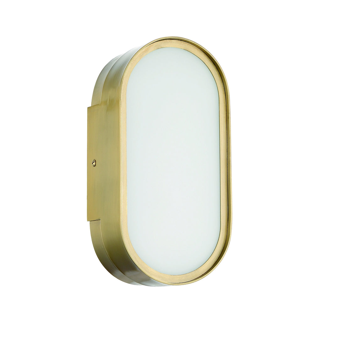 Melody 1 Light LED Wall Sconce in Satin Brass CRAFTMADE