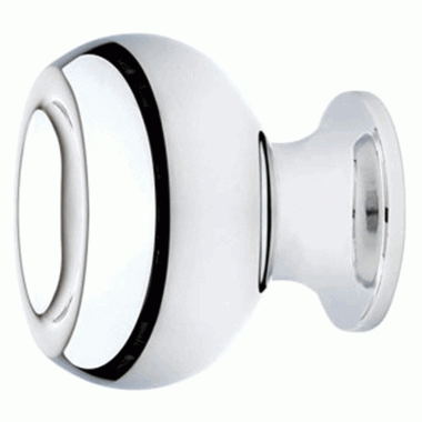 EMTEK Emtek 1 Inch Solid Brass Atomic Knob (Polished Chrome Finish)