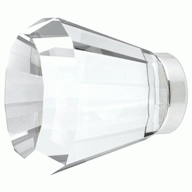 EMTEK 1 1/4 Inch Brookmont Cabinet Knob (Polished Chrome Finish)