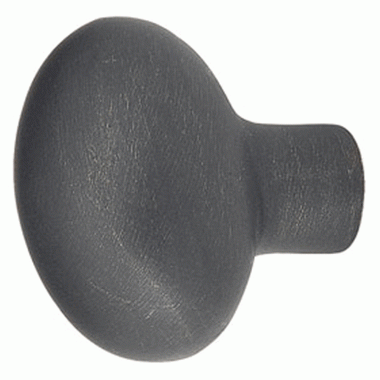 EMTEK 1 1/4 Inch Sandcast Bronze Egg Knob (Oil Rubbed Bronze Finish)