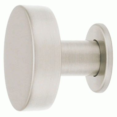 EMTEK Emtek 1 1/4 Inch Solid Brass Cadet Knob (Brushed Nickel Finish)